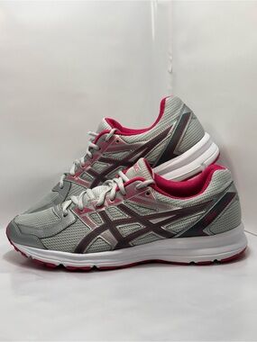 Asics Jolt Running Shoes Women's Size 10 Grey/Pink  T7K9N Athletic Sneakers
